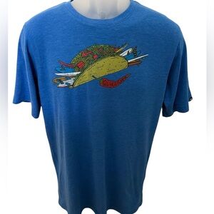 Quiksilver Taco Surfboards Tee Shirt Men XL